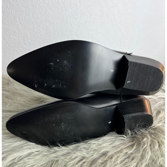 Underground England Chelsea Boots - Black Leather UK Size 6 - Picture 10 of 13